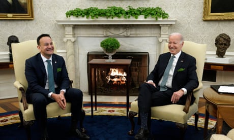 Leo Varadkar meets Biden after apparent Clinton-Lewinsky joke