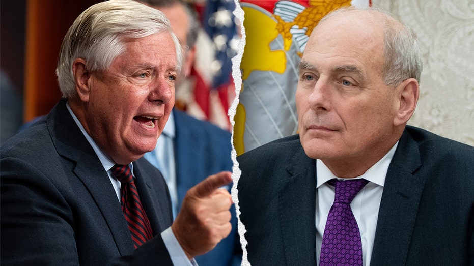 Lindsey Graham strikes back at John Kelly's 'fascist' comment about Trump: 'Desperate'