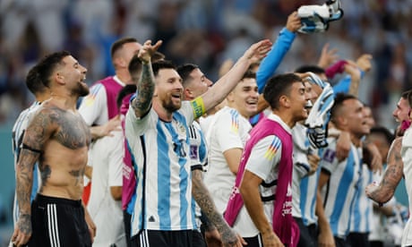 Lionel Messi guides Argentina to victory over Australia despite late scare