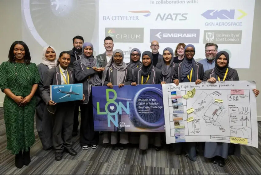 London City Airport Inspires a New Era of Innovators with STEM in Aviation Day