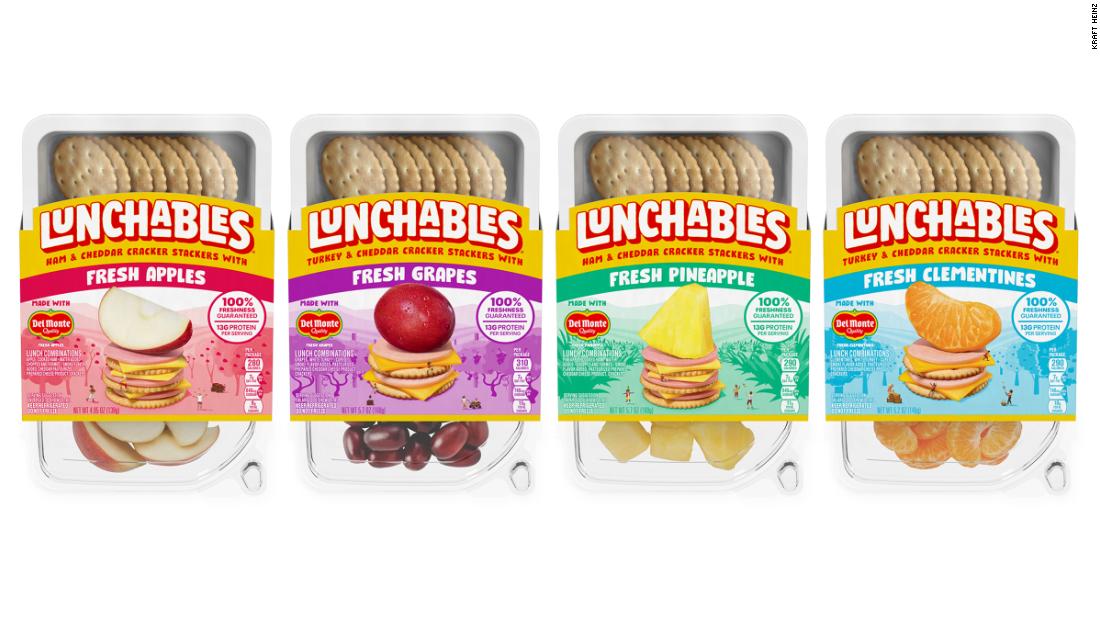 Lunchables is heading to the produce aisle with a fresh fruit snack tray