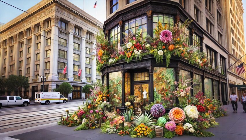 Madame Theodoreâ€™s Floral Academy for Wayward Travelers: A Stunning New Public Art Installation in San Franciscoâ€™s Union Square