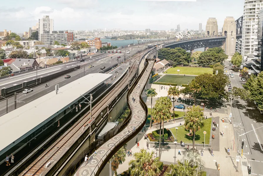 Major works commence on Sydney Harbour Bridge Cycleway
