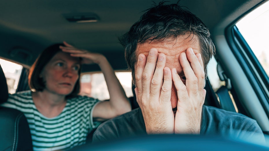 Man in car calls his wife 'worst backseat driver,' sparking social media debate