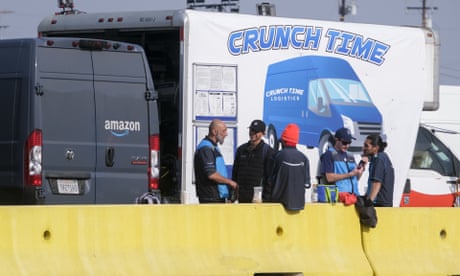 Man sues Amazon over van collision and blames undue pressure on drivers