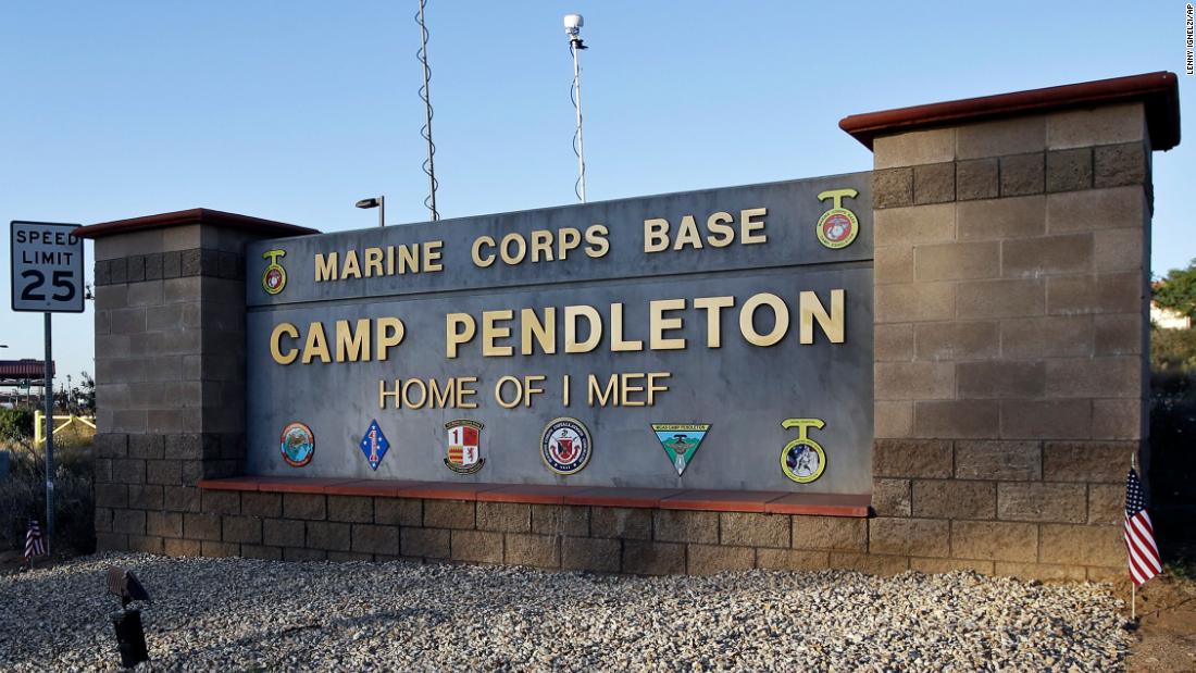 Marine taken into custody after missing 14-year-old girl found at Camp Pendleton, authorities say