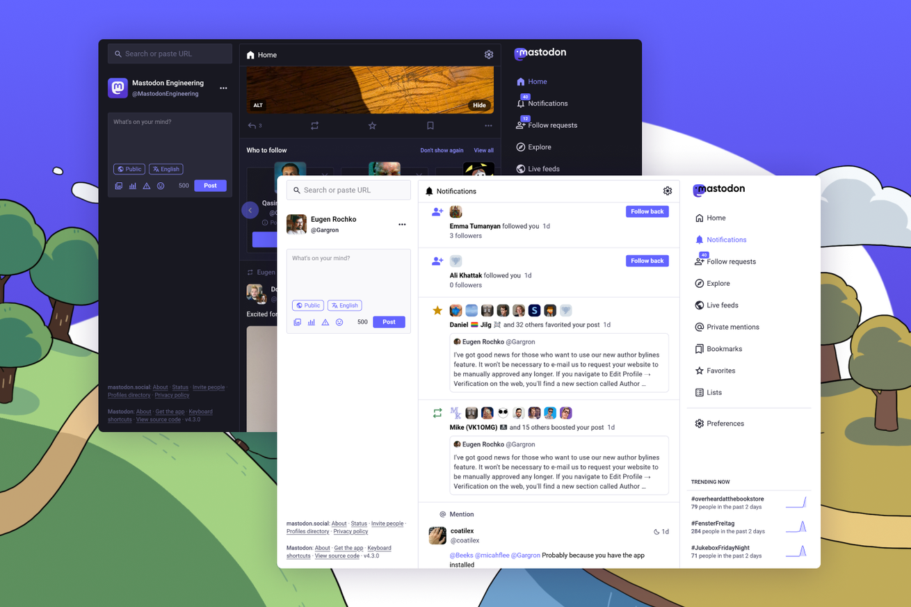 Mastodon switches things up to make its app a little easier to use