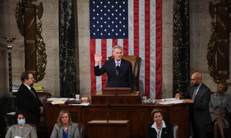 McCarthy clinches speaker’s gavel at 15th attempt as Republicans in disarray