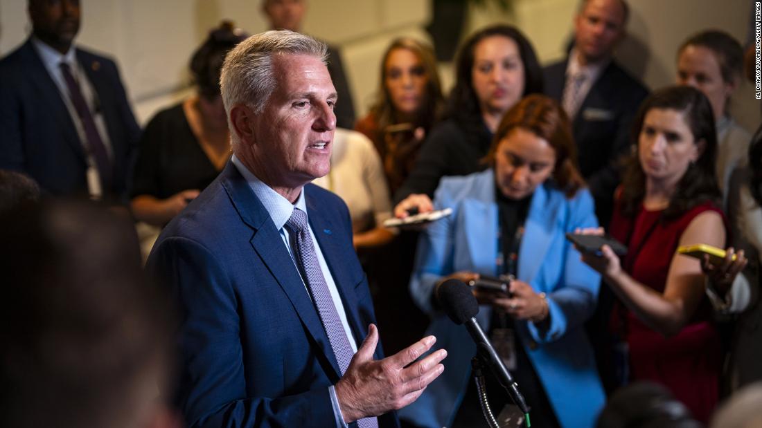 McCarthy works through weekend but no progress on short-term fix with just one week until shutdown