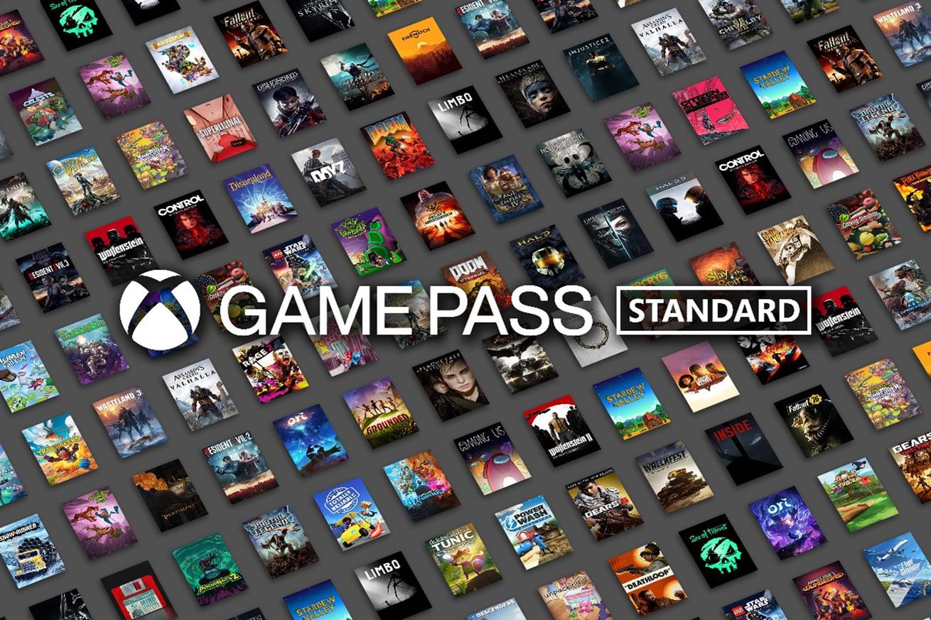 Microsoft’s new Xbox Game Pass Standard tier is now available for $14.99 per month