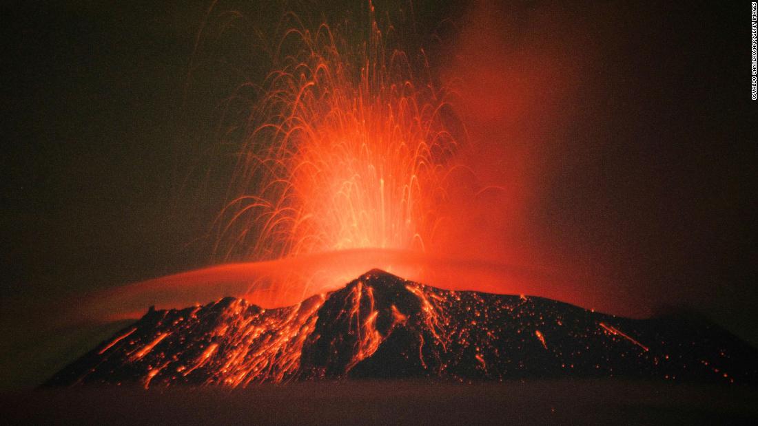 Millions in Mexico warned to prepare for evacuation as PopocatÃ©petl volcano spews ash
