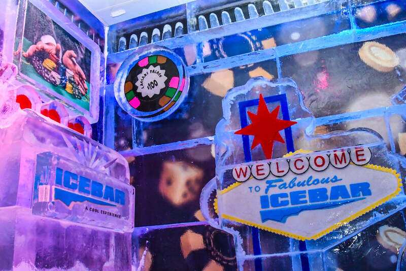 Minus5º ICEBAR at The LINQ Promenade Unveils New Ice Displays Featuring Las Vegas Themes and Cosmic Adventures