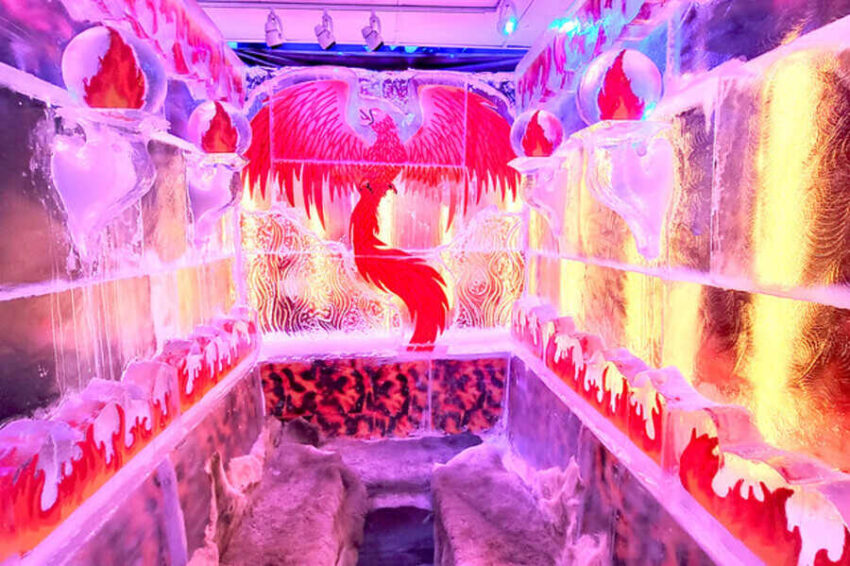 Minus5º ICEBAR Reveals Captivating Winter Scenes with its Latest Collection of Ice Sculptures at Mandalay Bay