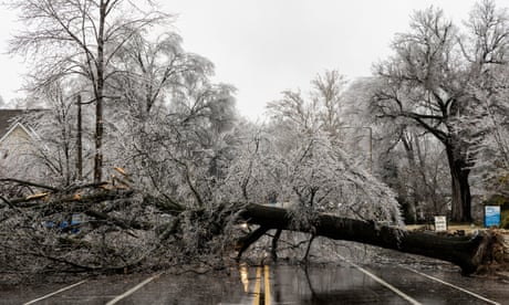 More than 150,000 US homes without power after big freeze follows storm