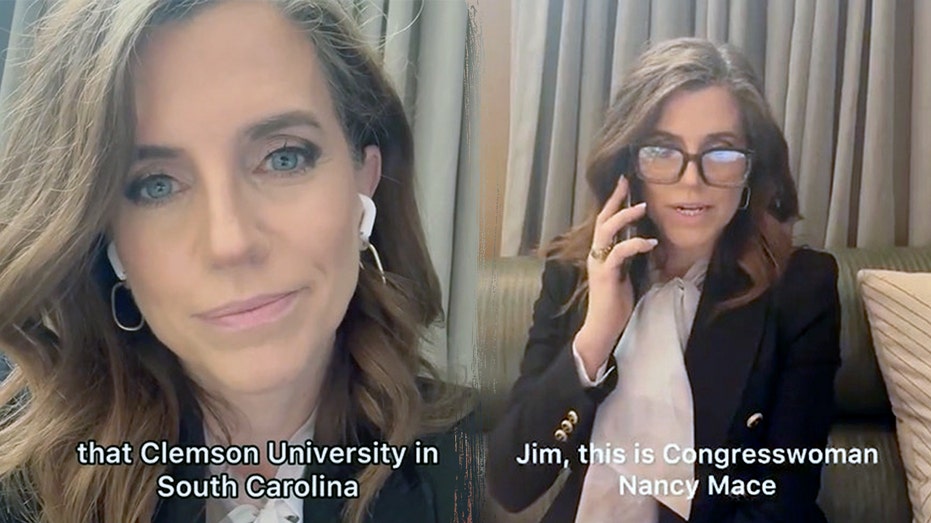 Nancy Mace torches Clemson University over 15-gender menu: 'Not on my watch'