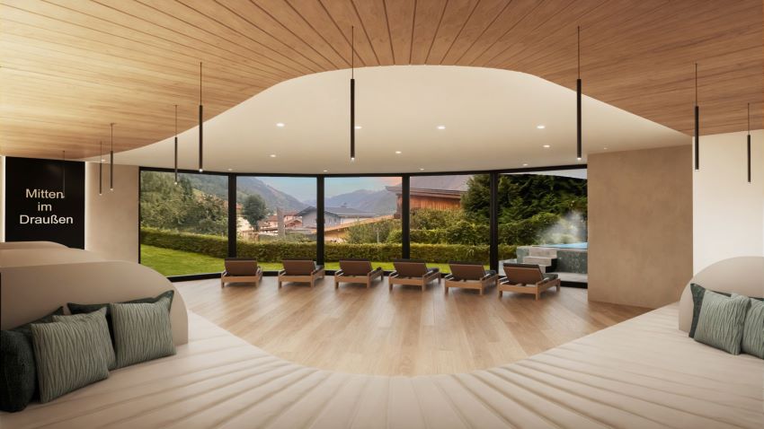 Nature Hotel in East Tyrol Brings Together Comfort and Sustainability With New Wellness Area