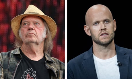 Neil Young to Spotify workers: ‘Get out before it eats your soul’