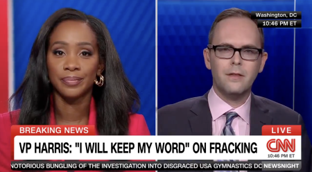 NEW: CNN Fact-Checker BRUTALLY Dismantles Kamala's Nonsensical Fracking Answer