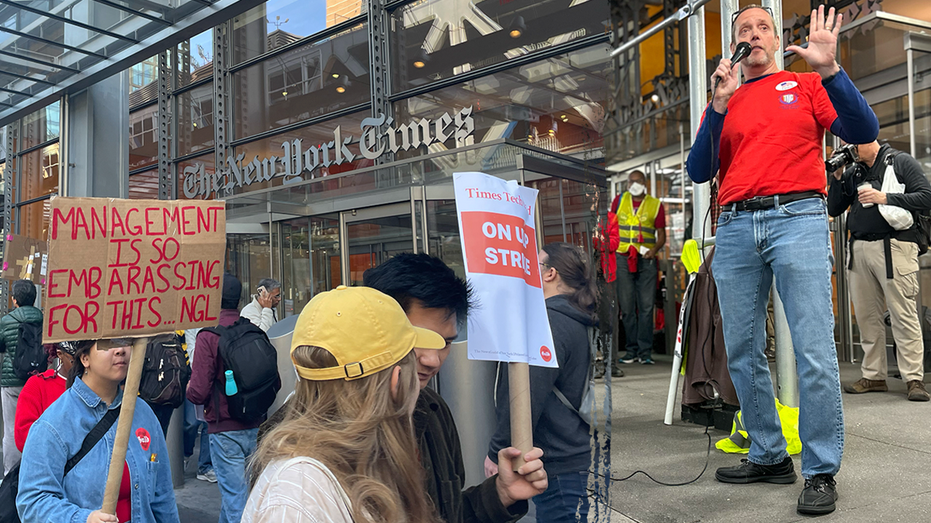 New York Times tech employees on strike discuss impact on election coverage: 'No contract, no needle'