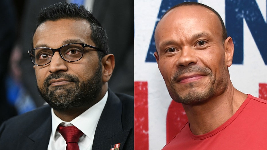 Newly sworn-in FBI Director Kash Patel welcomes Dan Bongino as deputy director: 'He's a cops cop'