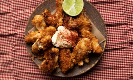 Nigel Slater’s recipe for paprika and mustard chicken goujons