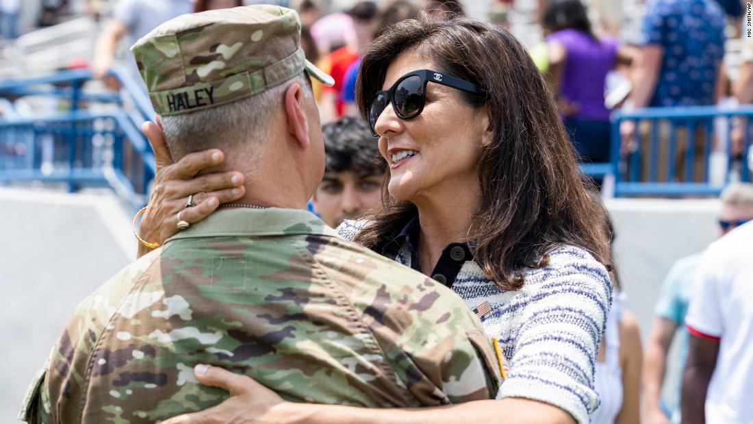 Nikki Haley calls husband's National Guard deployment a 'moment of pride'