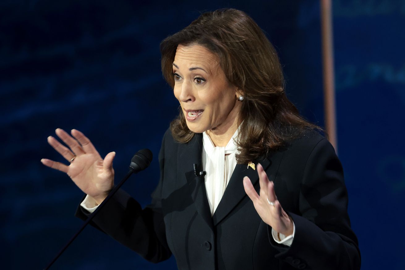 No, Kamala Harris wasn’t wearing these audio earrings