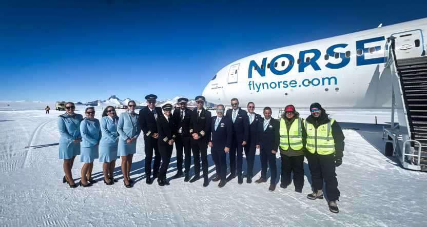 Norse Atlantic Airways achieves a landmark Antarctic mission with Boeing 787 Dreamliner