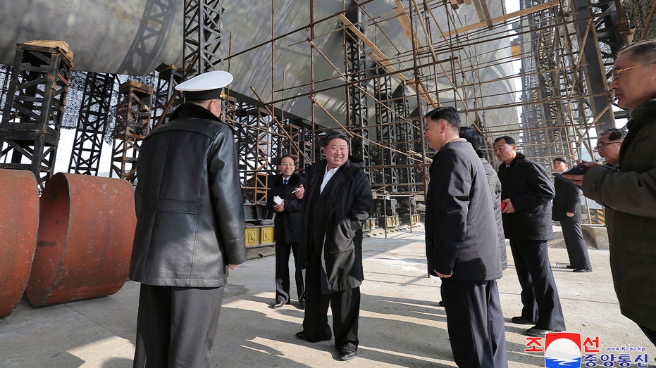 North Korea unveils its first nuclear-powered submarine