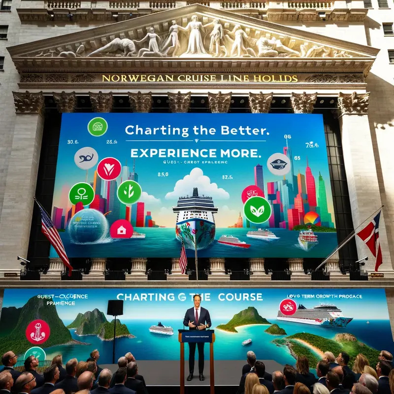 Norwegian Cruise Line Holdings Outlines Ambitious Targets for Financial Growth and Sustainability