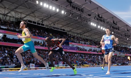 Ollie Hoare wins epic Commonwealth Games 1500m final for Australia