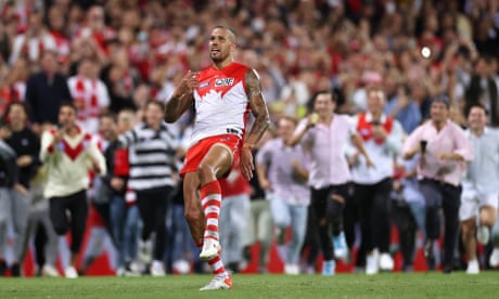 Part riot, part coronation: Lance Franklin milestone ignites SCG and caps joyful career | Jonathan Horn