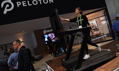 Peloton shares plummet after quarterly losses top $1.2bn