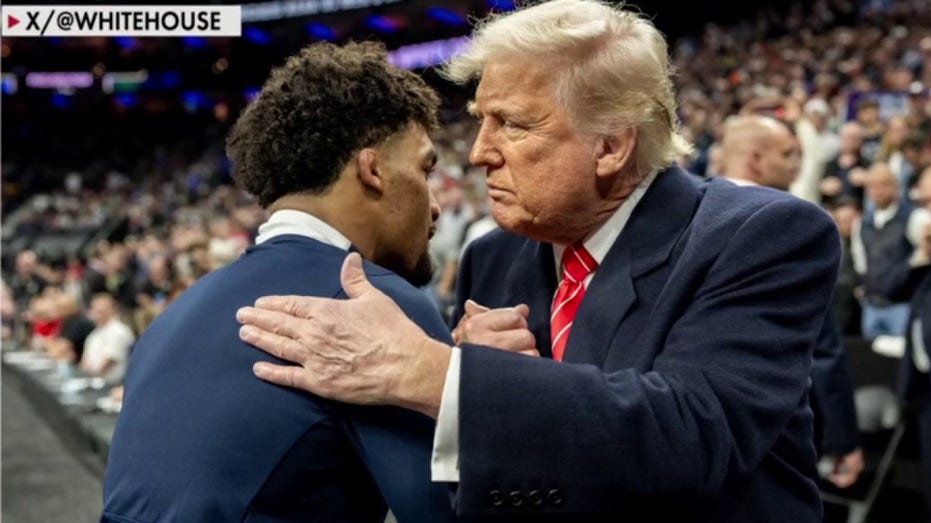 Penn State NCAA wrestling champ Carter Starocci reveals what Trump told him after historic title win