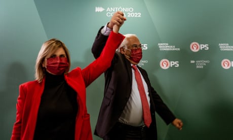 Portugal general election: Socialists win surprise outright majority