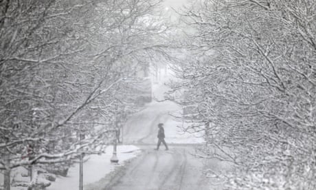 Powerful winter storm to blast US east coast with up to two feet of snow