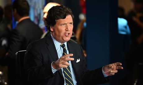 Prayer time, a lawsuit or the C-word? Tucker Carlson�s exit remains a mystery