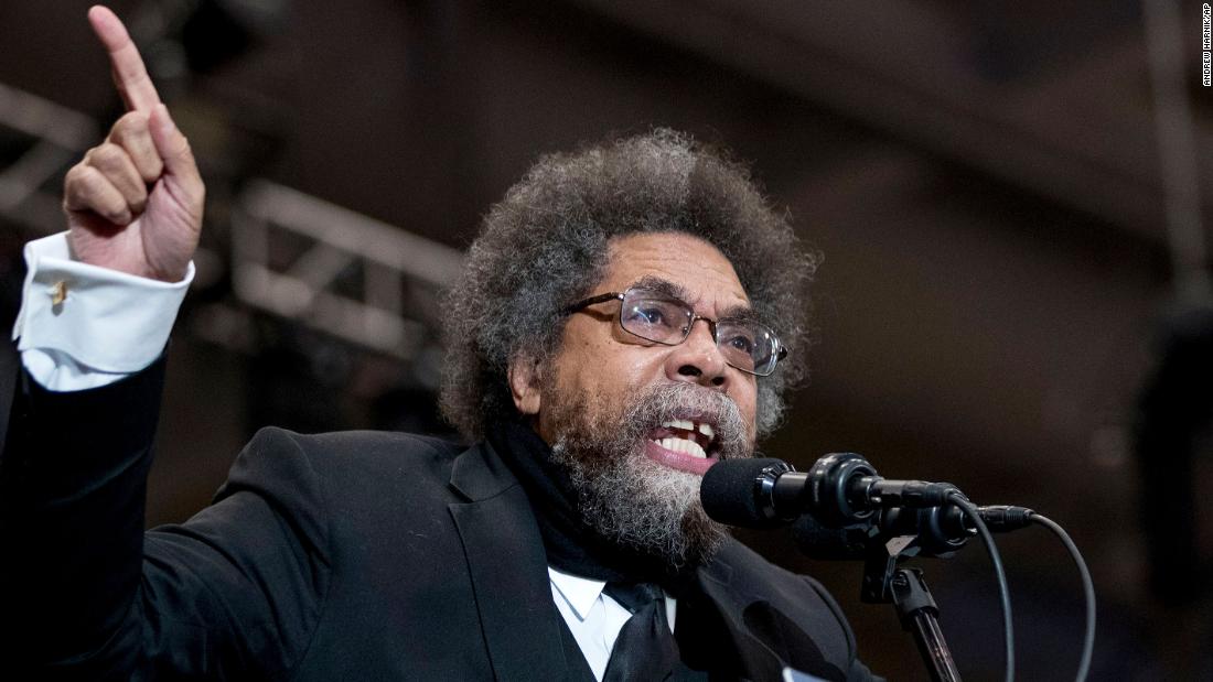 Progressive scholar Cornel West says he will mount third party presidential bid