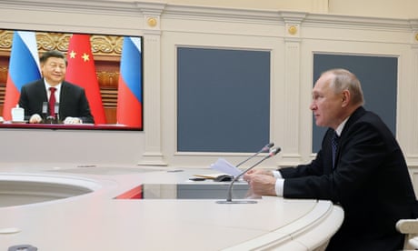 Putin invites Xi to Moscow as Russia pursues alliance with China