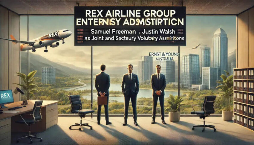 Rex Airline Announces Voluntary Administration for Several Subsidiaries