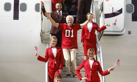 Richard Branson will stop �turning girls upside down� on Virgin planes