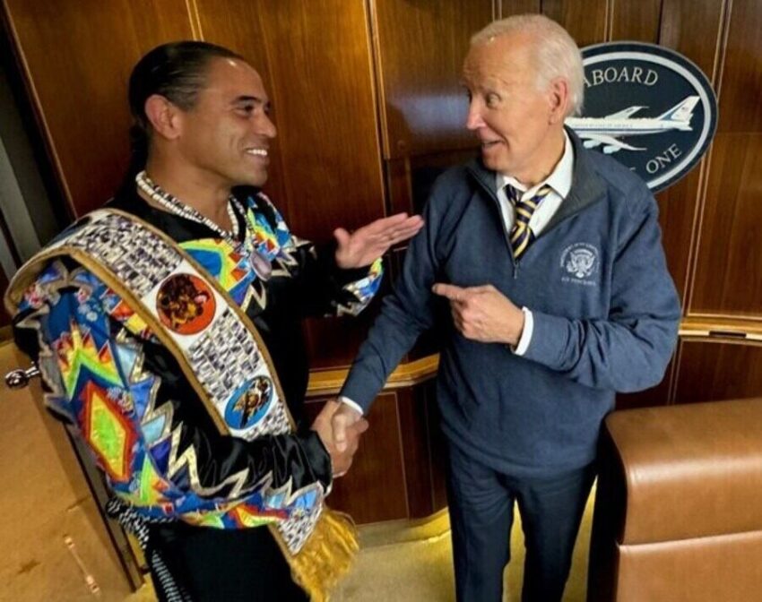 Rodney Butler of Mashantucket Pequot Nation Joins President Biden in Powerful, Historic Apology at Gila River