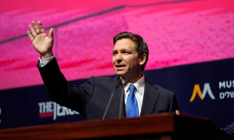 Ron DeSantis to meet UK ministers on tour to boost foreign policy credentials