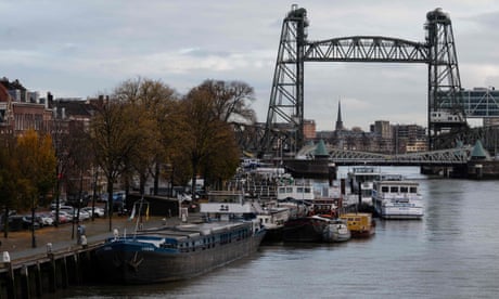 Rotterdam to partly dismantle historic bridge for Jeff Bezos’s superyacht