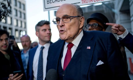 Rudy Giuliani pleads not guilty to charges in Arizona fake electors case