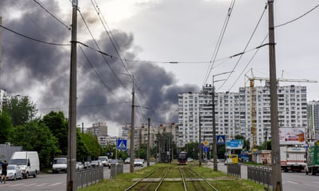 Russia claims to have targeted western-supplied tanks in Kyiv airstrikes