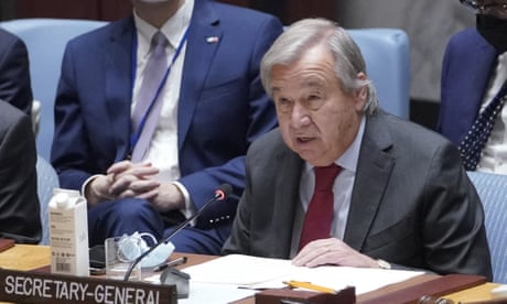 Russias nuclear threats totally unacceptable, says UN chief