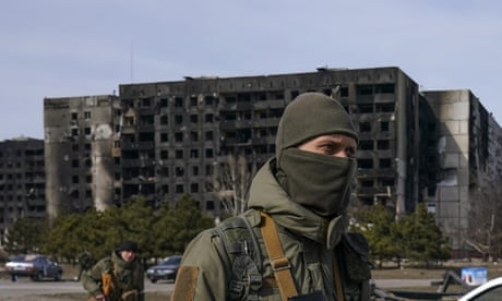 Russian shelling has reduced Mariupol to ‘ashes of a dead land’, Ukraine says