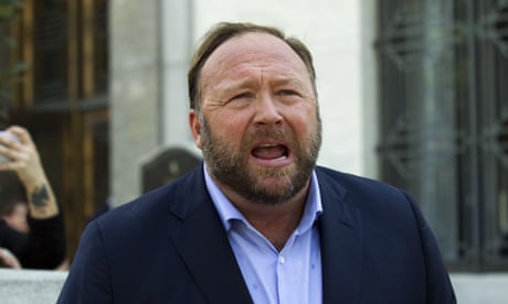 Sandy Hook defamation jury told of Alex Jones’s ‘massive campaign of lies’