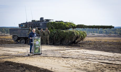 Scholz’s caution over tanks for Ukraine echoed on Berlin streets